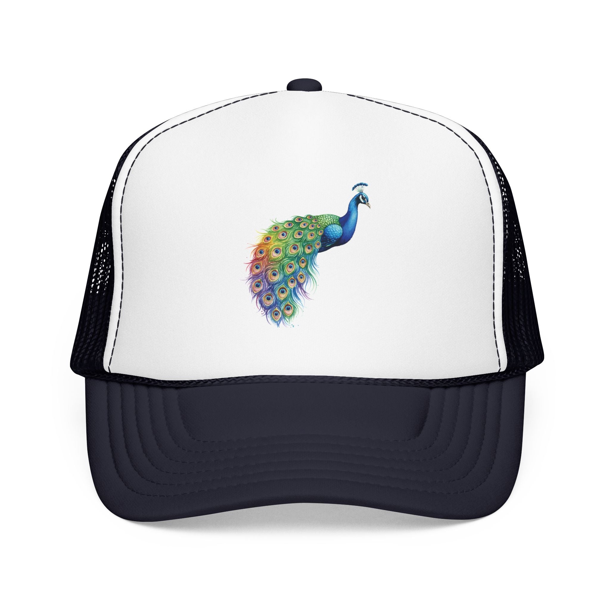 Peacock Trucker Hat.