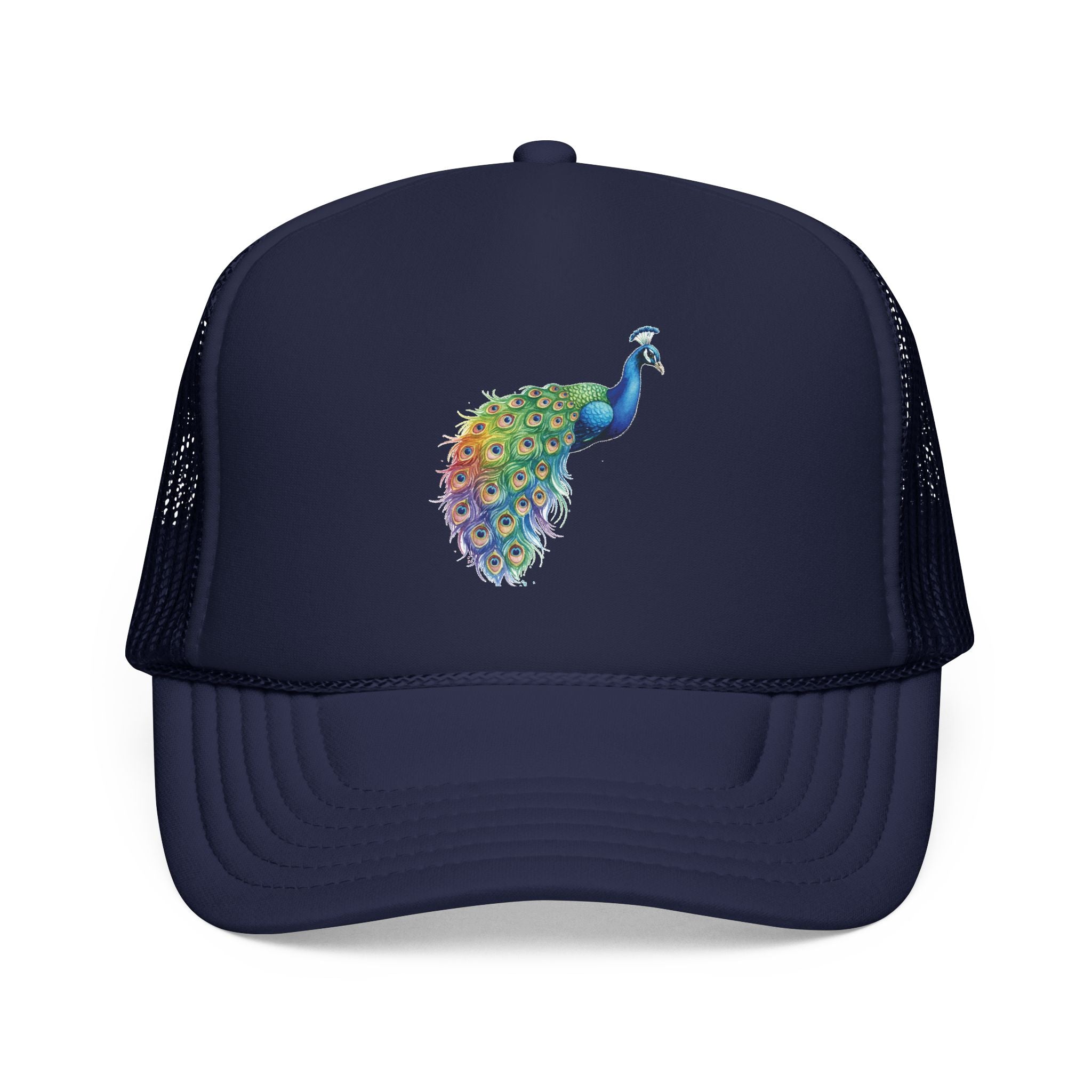 Peacock Trucker Hat.