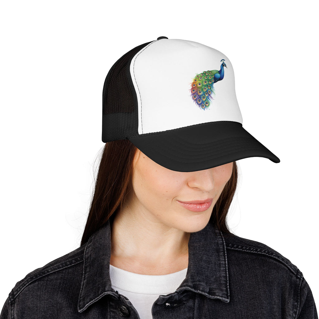 Peacock Trucker Hat.