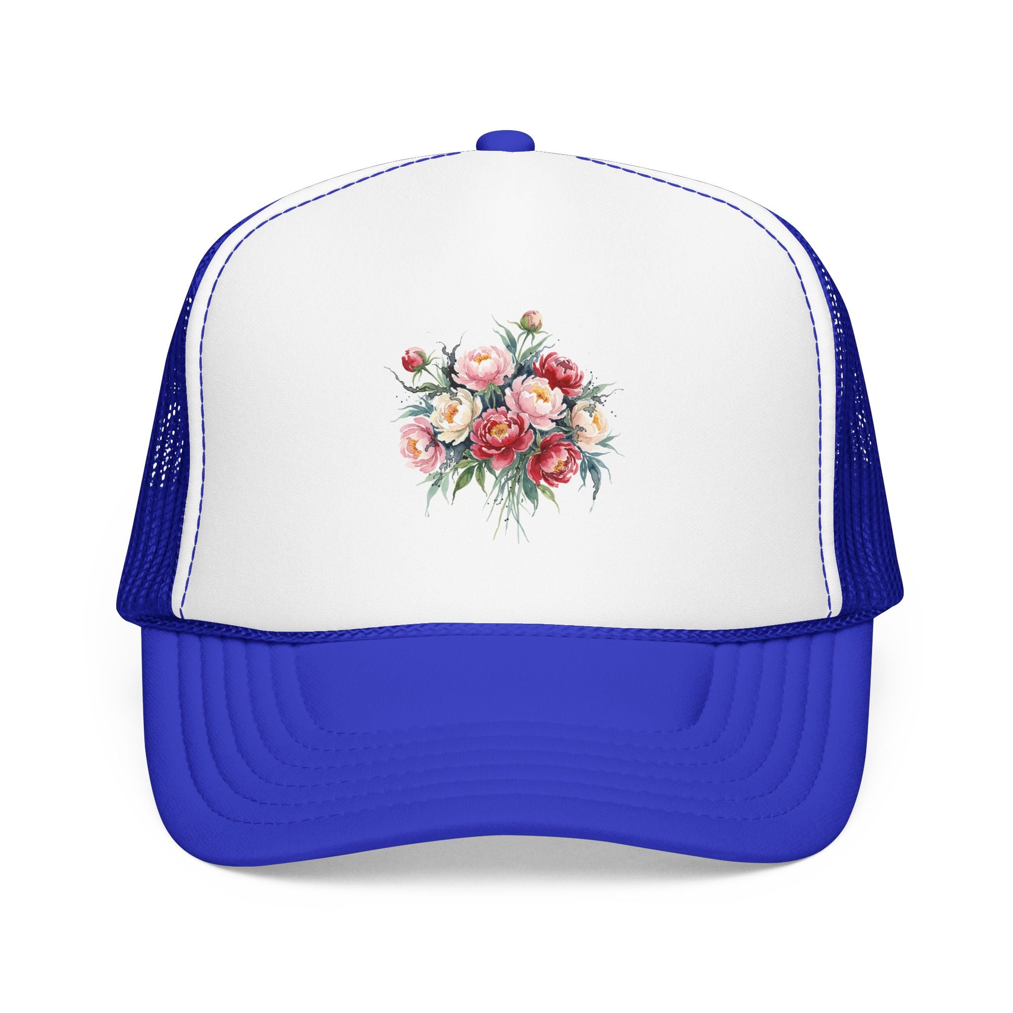 Peony Flowers Trucker Hat