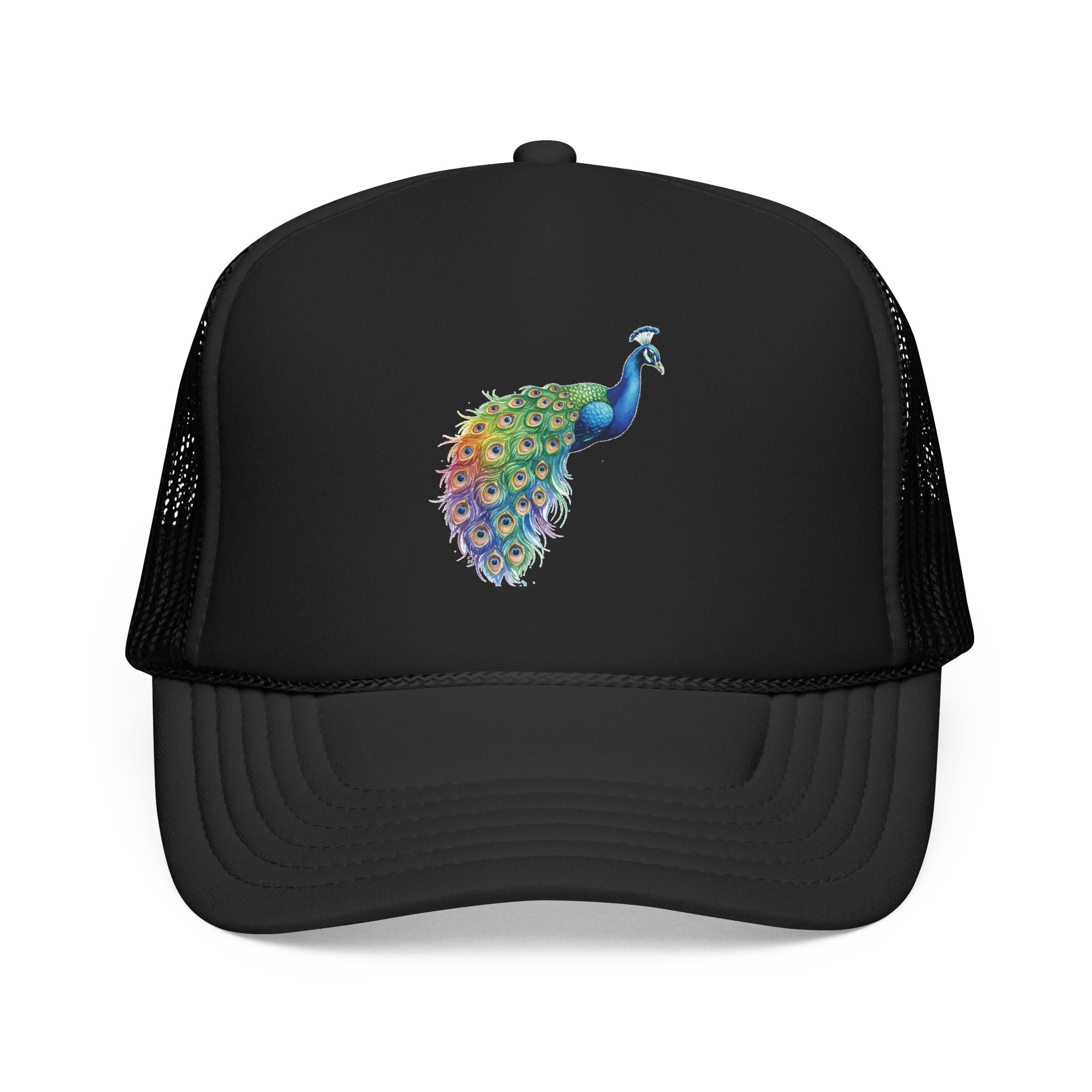 Peacock Trucker Hat.