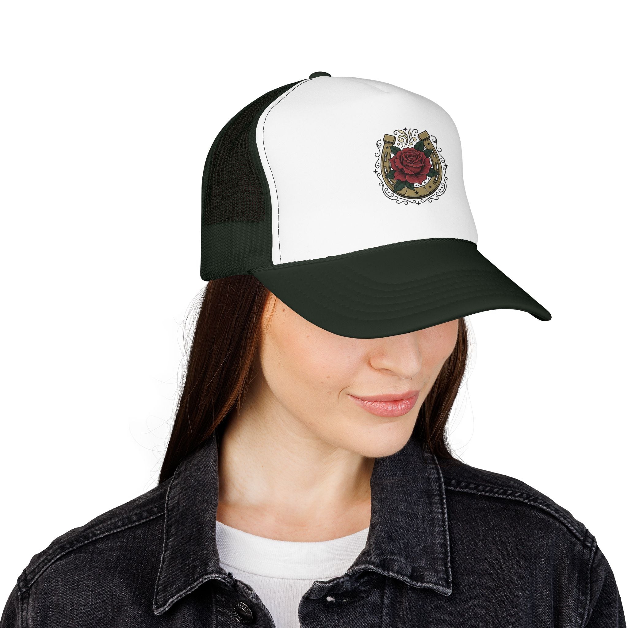 Iron Rose Trucker Hat.