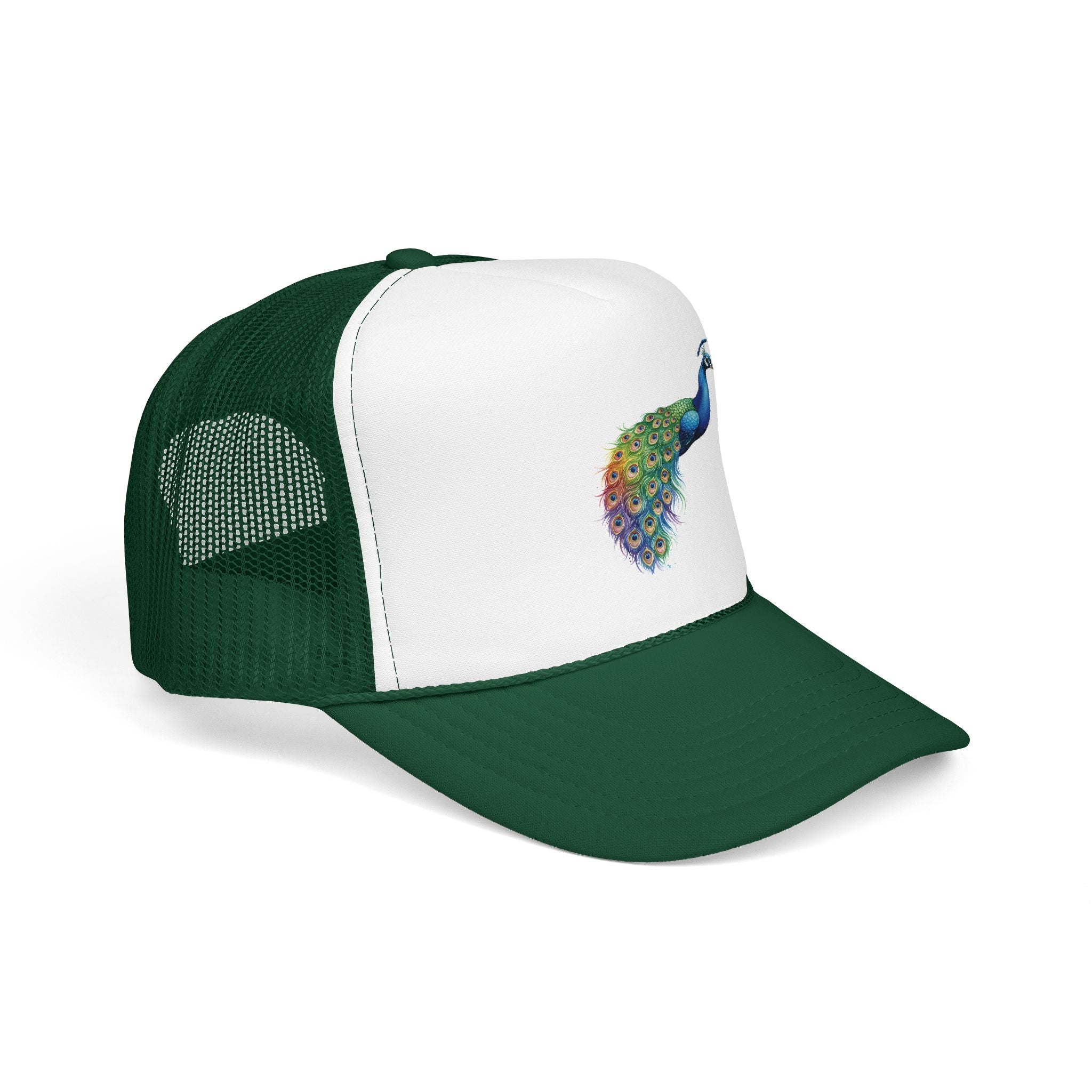 Peacock Trucker Hat.