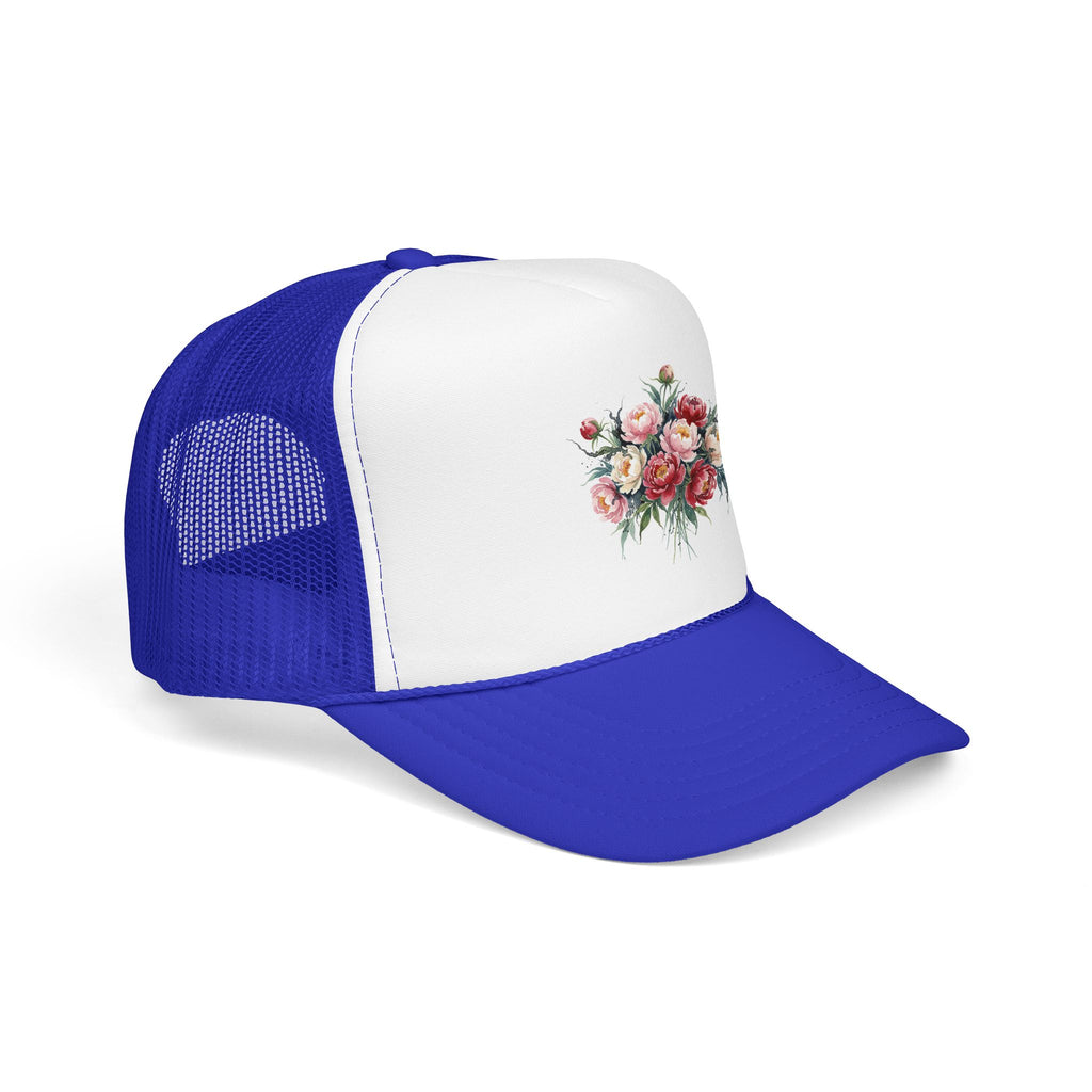 Peony Flowers Trucker Hat