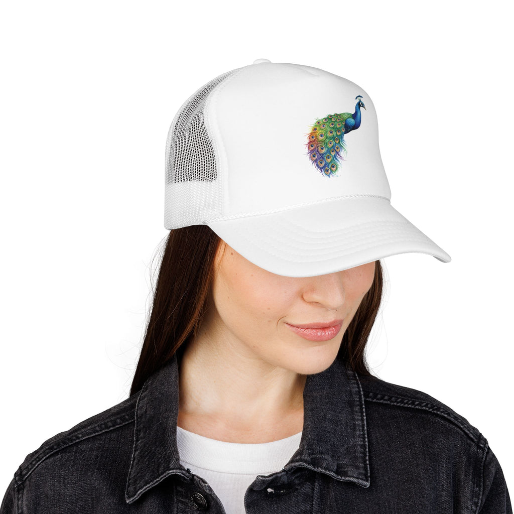 Peacock Trucker Hat.