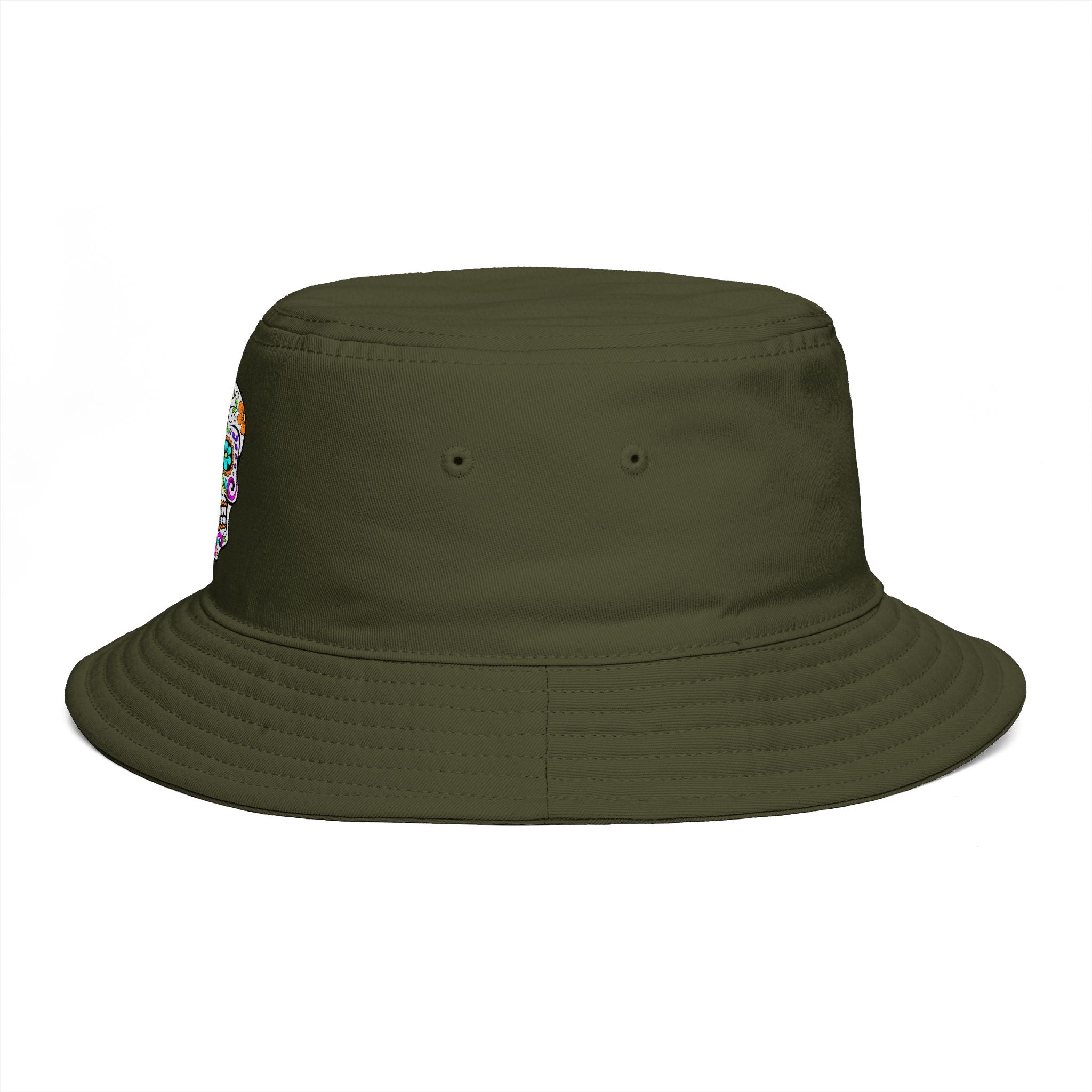 Sugar Skull Bucket Hat