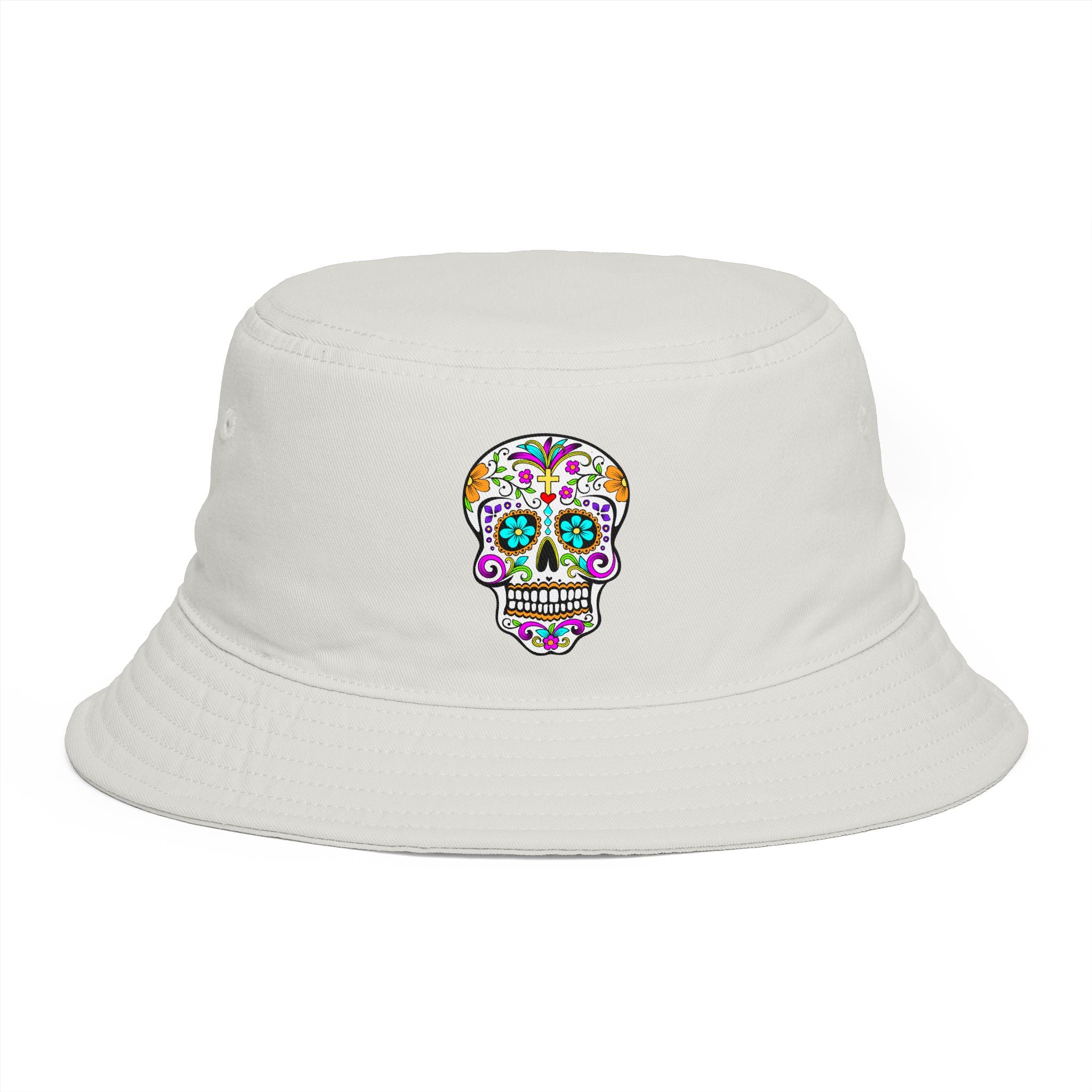 Sugar Skull Bucket Hat