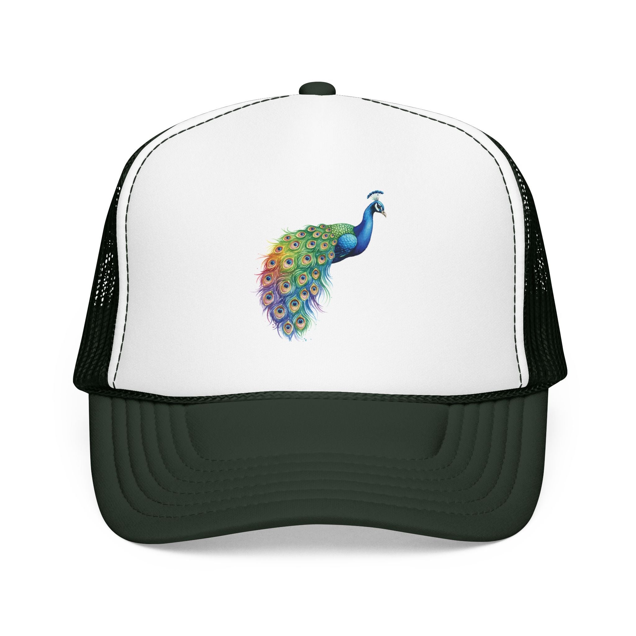 Peacock Trucker Hat.