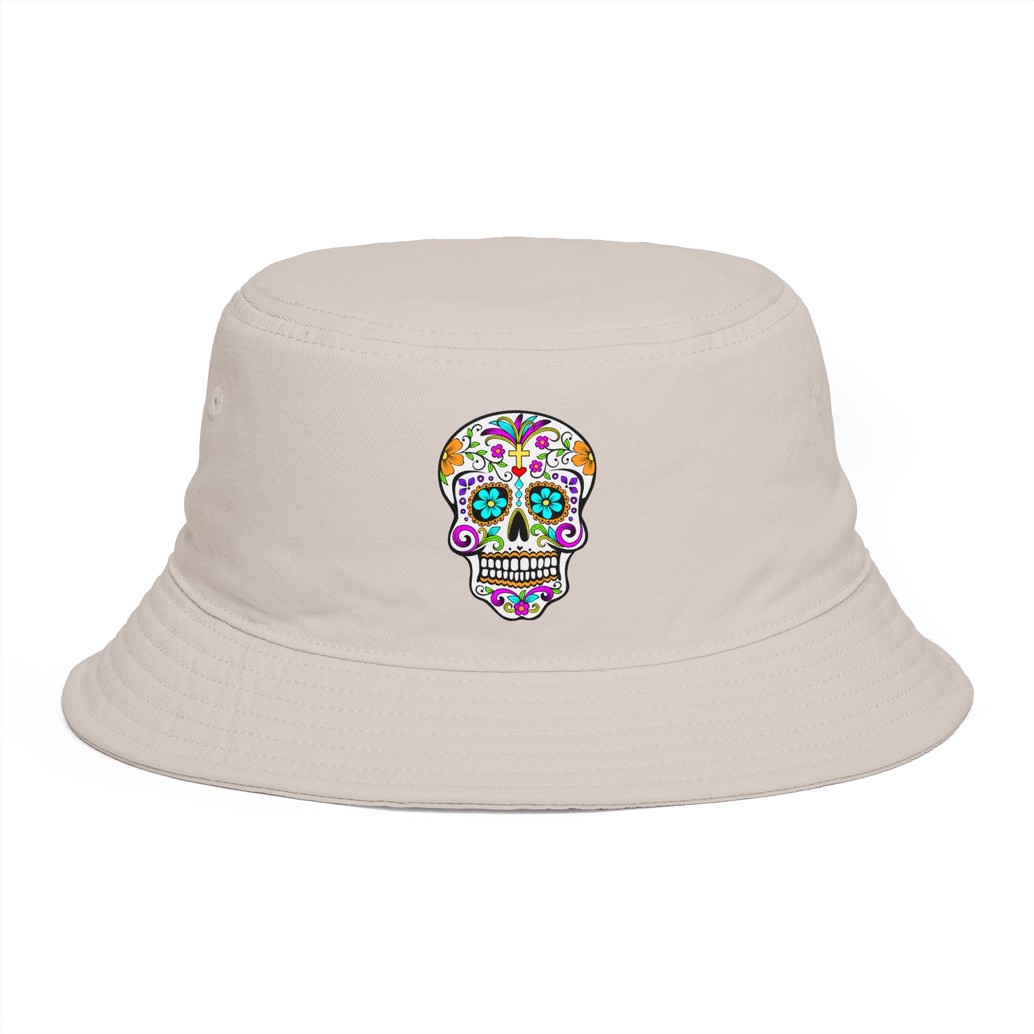 Sugar Skull Bucket Hat