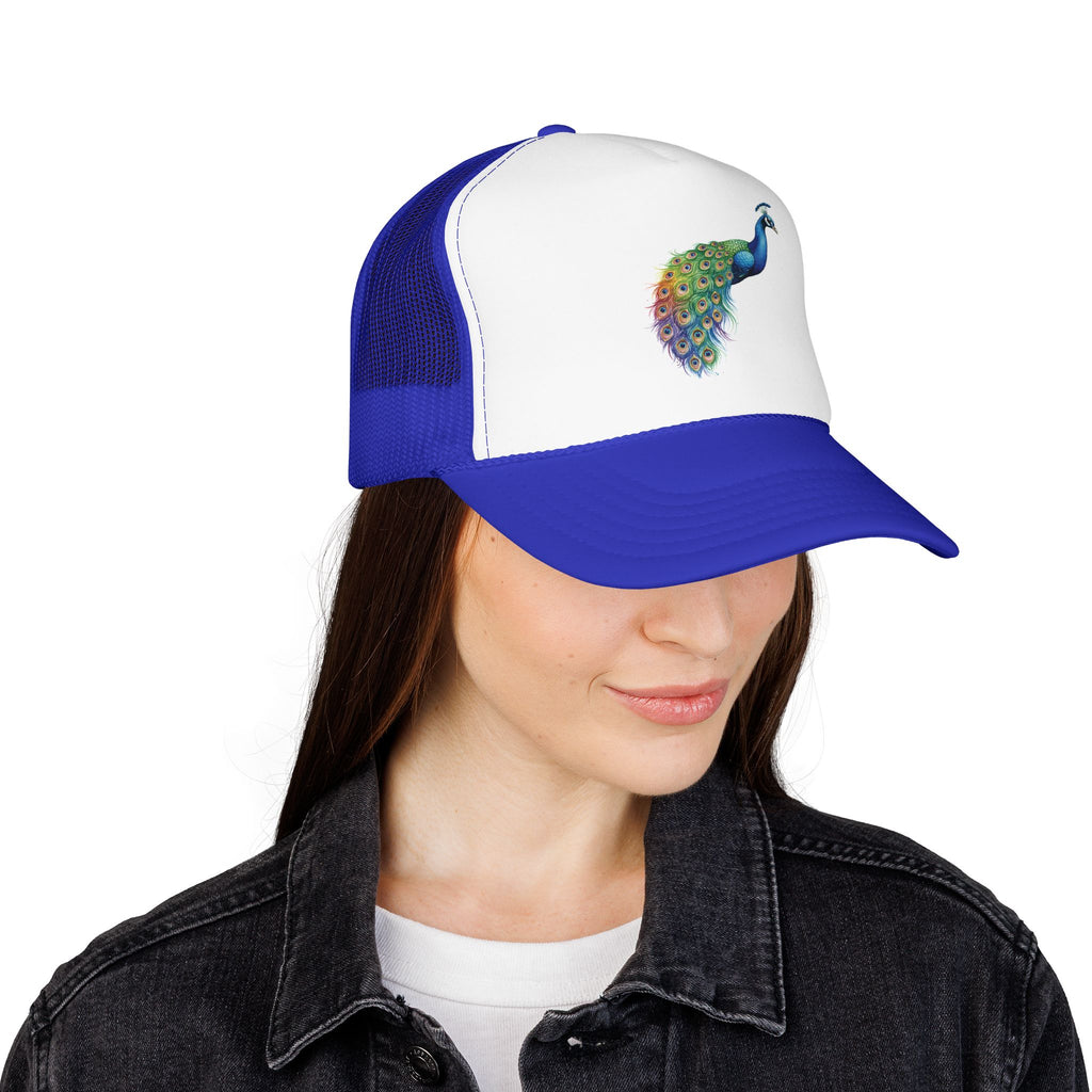 Peacock Trucker Hat.