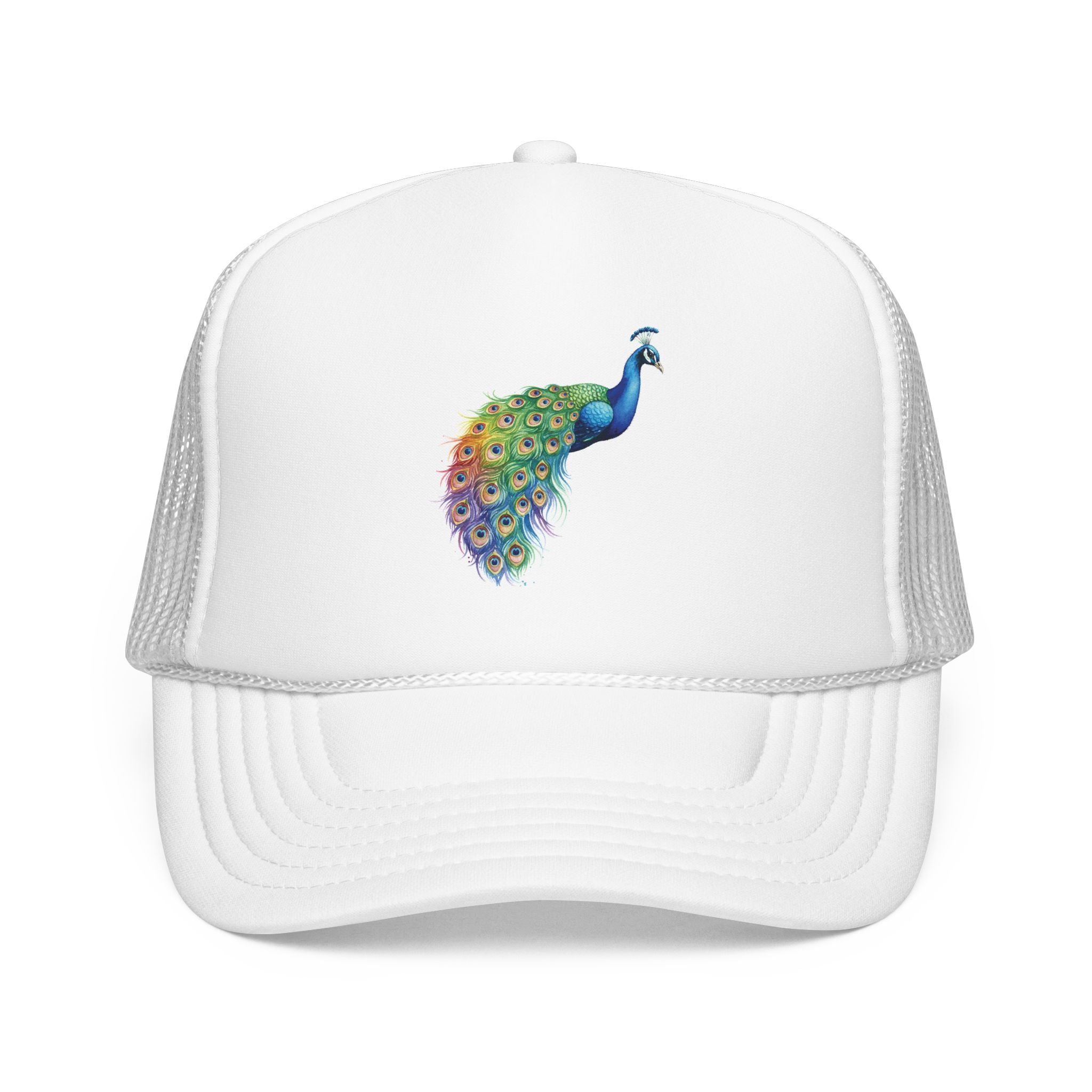 Peacock Trucker Hat.