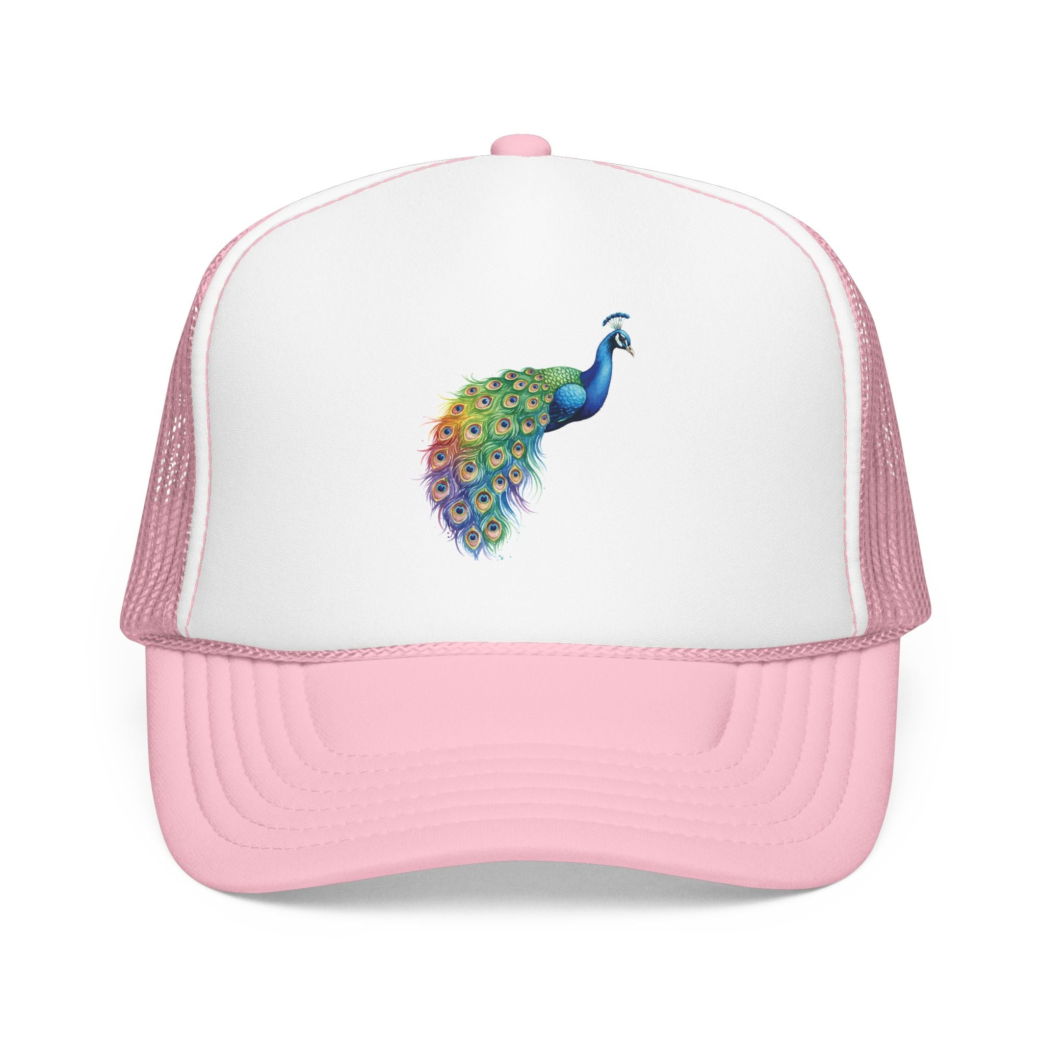 Peacock Trucker Hat.