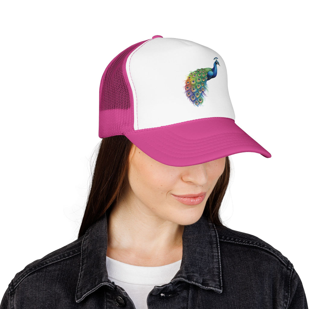 Peacock Trucker Hat.