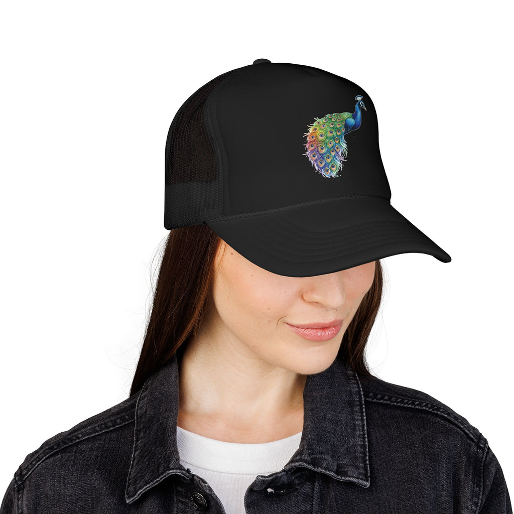 Peacock Trucker Hat.