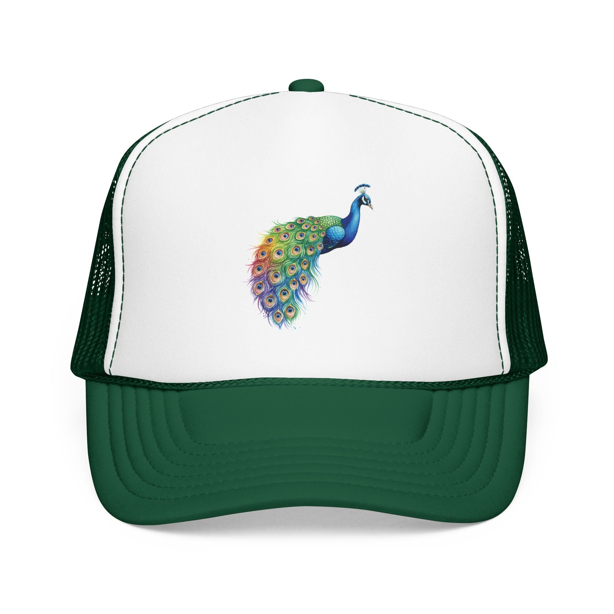 Peacock Trucker Hat.