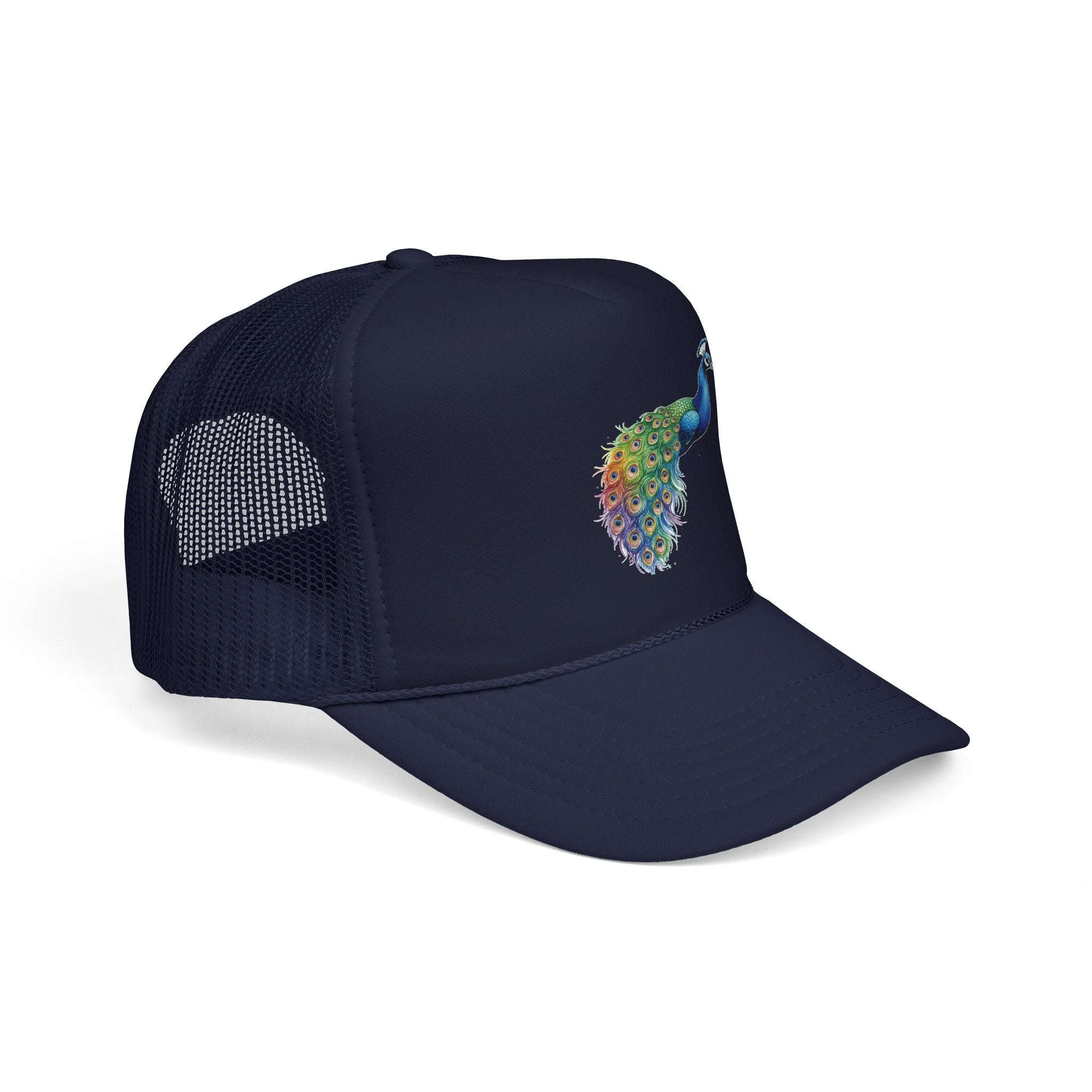 Peacock Trucker Hat.
