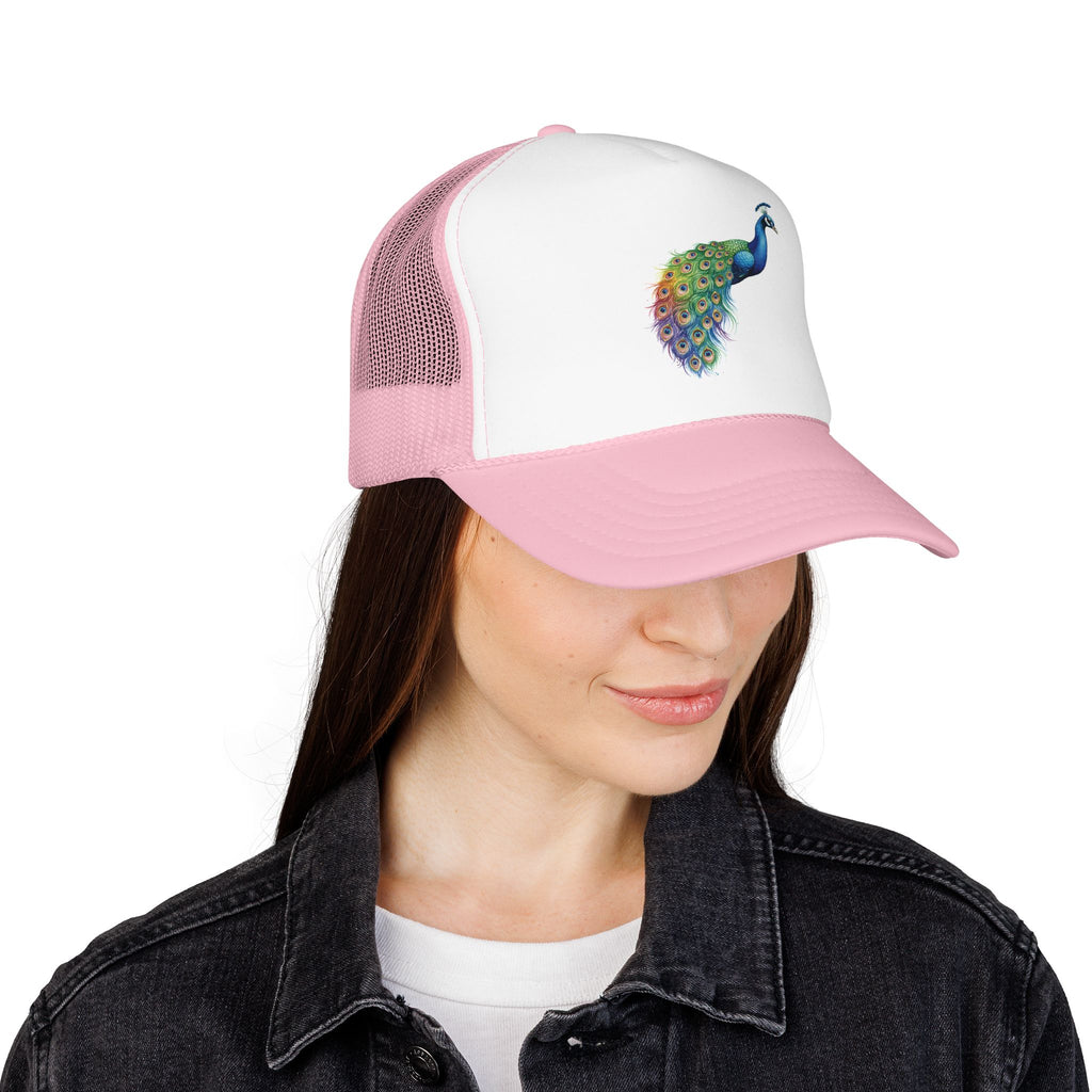 Peacock Trucker Hat.