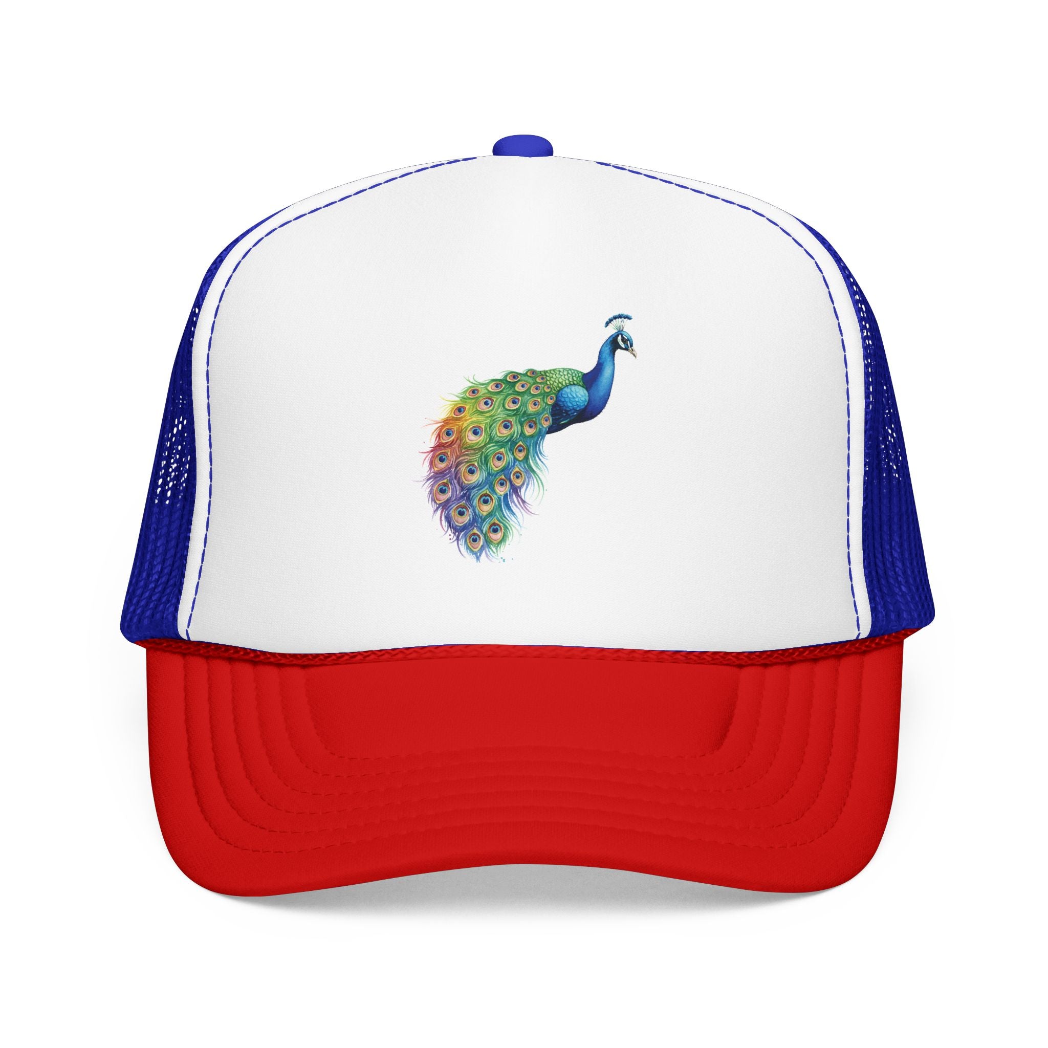 Peacock Trucker Hat.