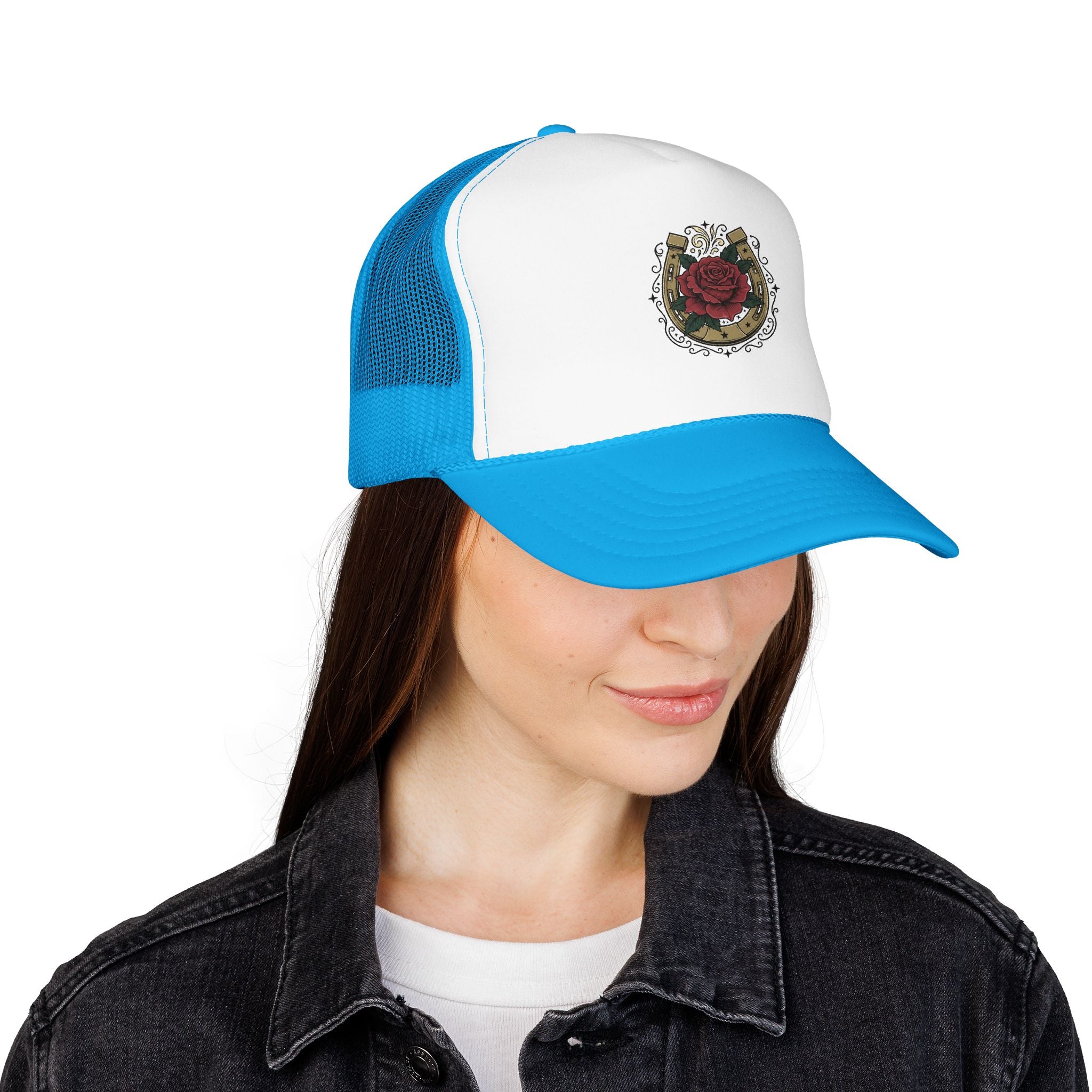Iron Rose Trucker Hat.