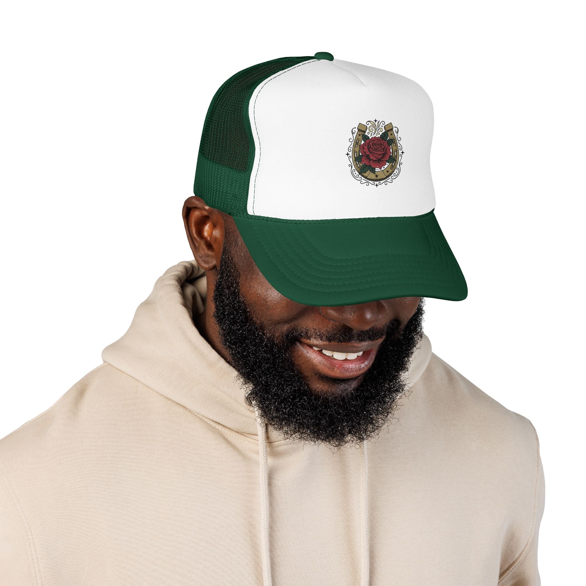 Iron Rose Trucker Hat.