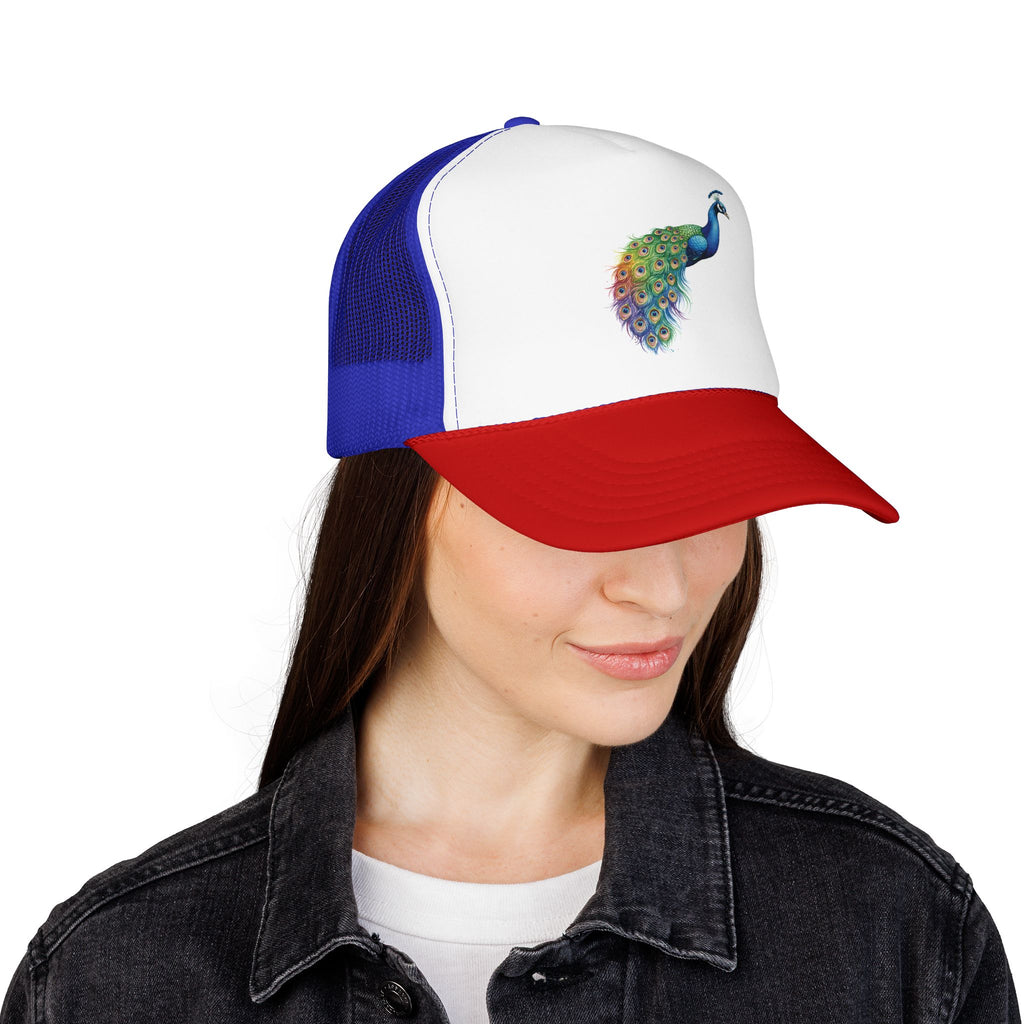 Peacock Trucker Hat.