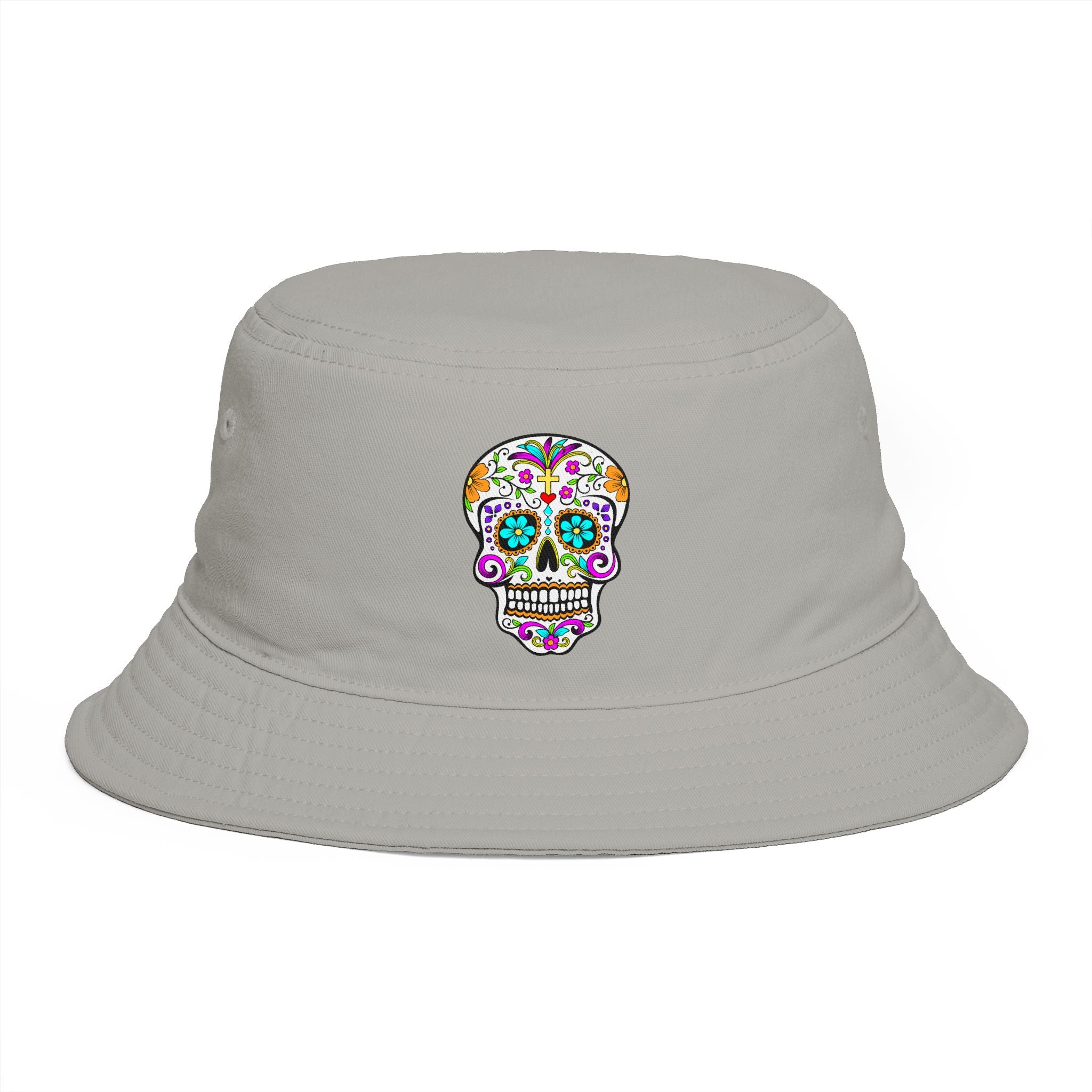 Sugar Skull Bucket Hat