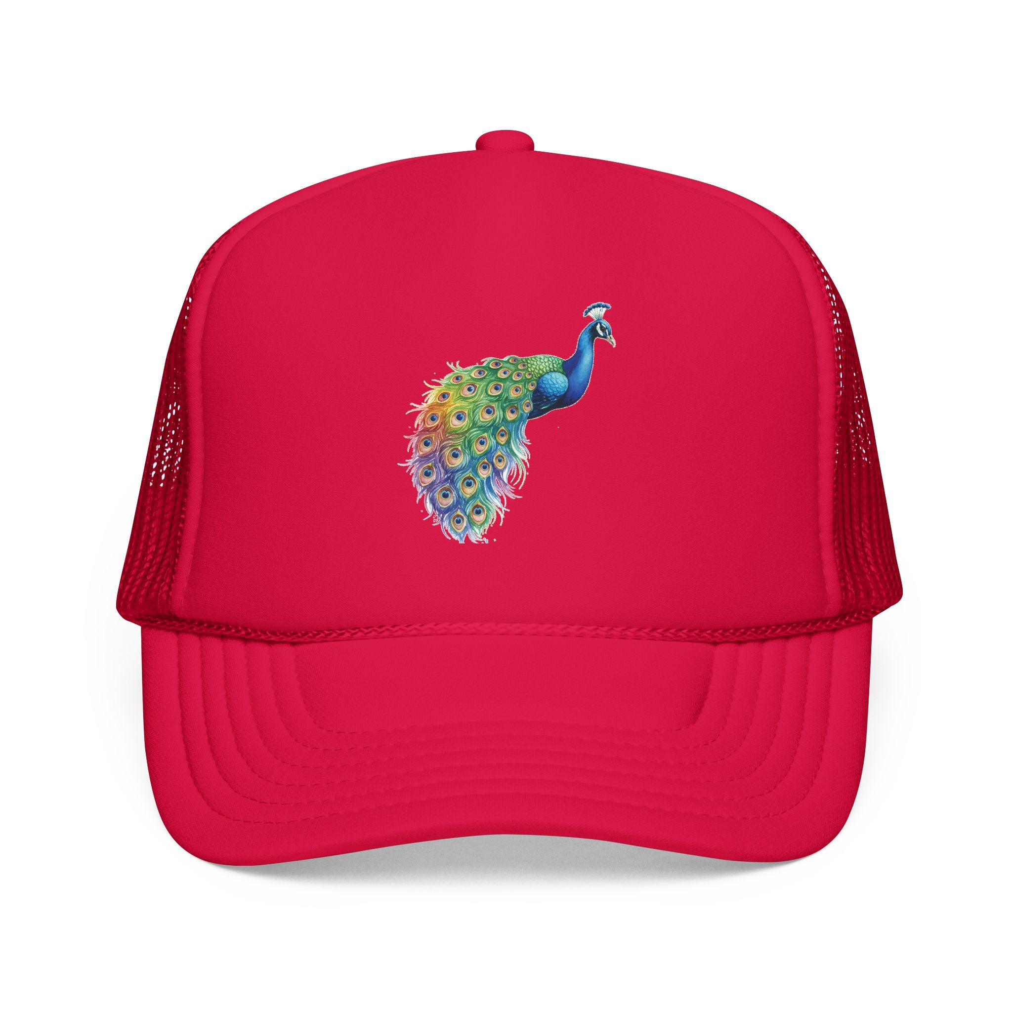 Peacock Trucker Hat.