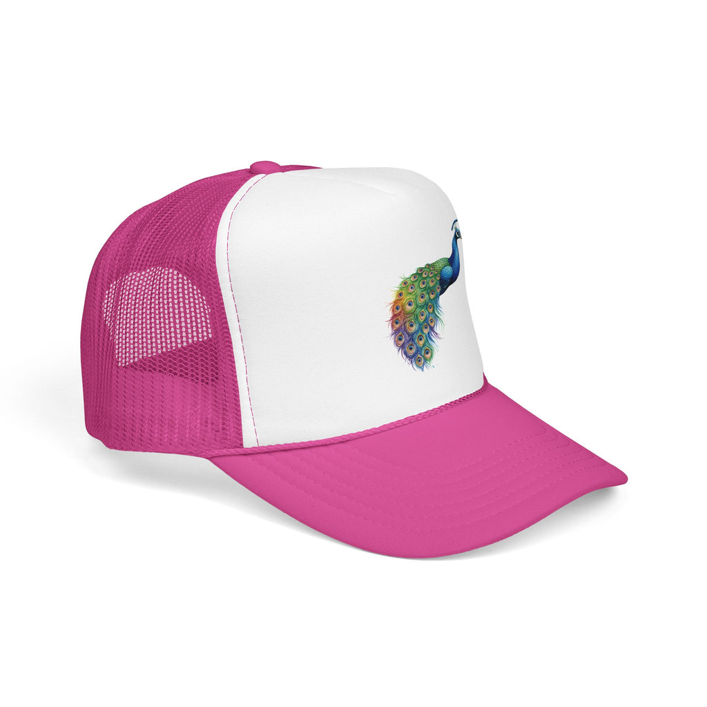 Peacock Trucker Hat.