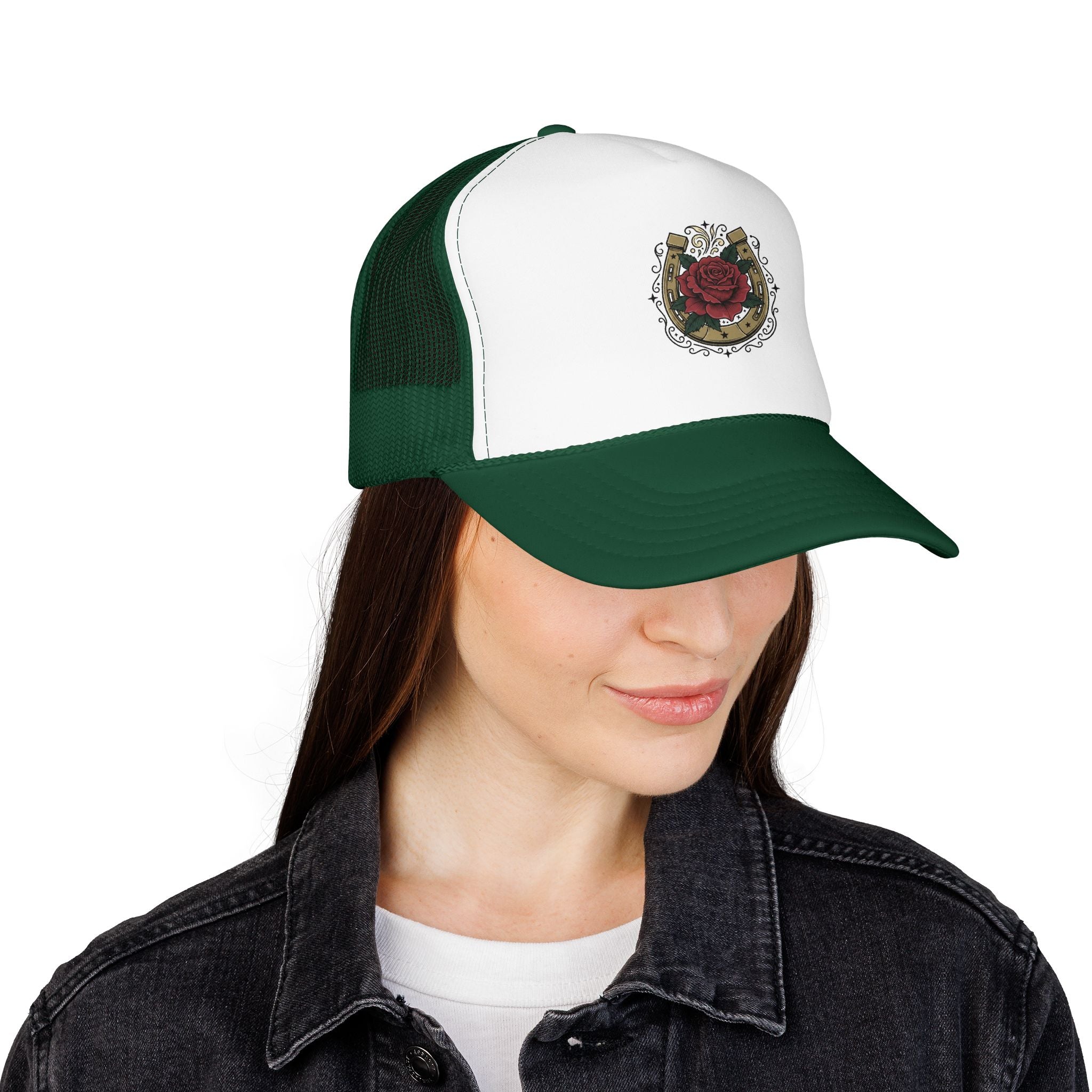 Iron Rose Trucker Hat.