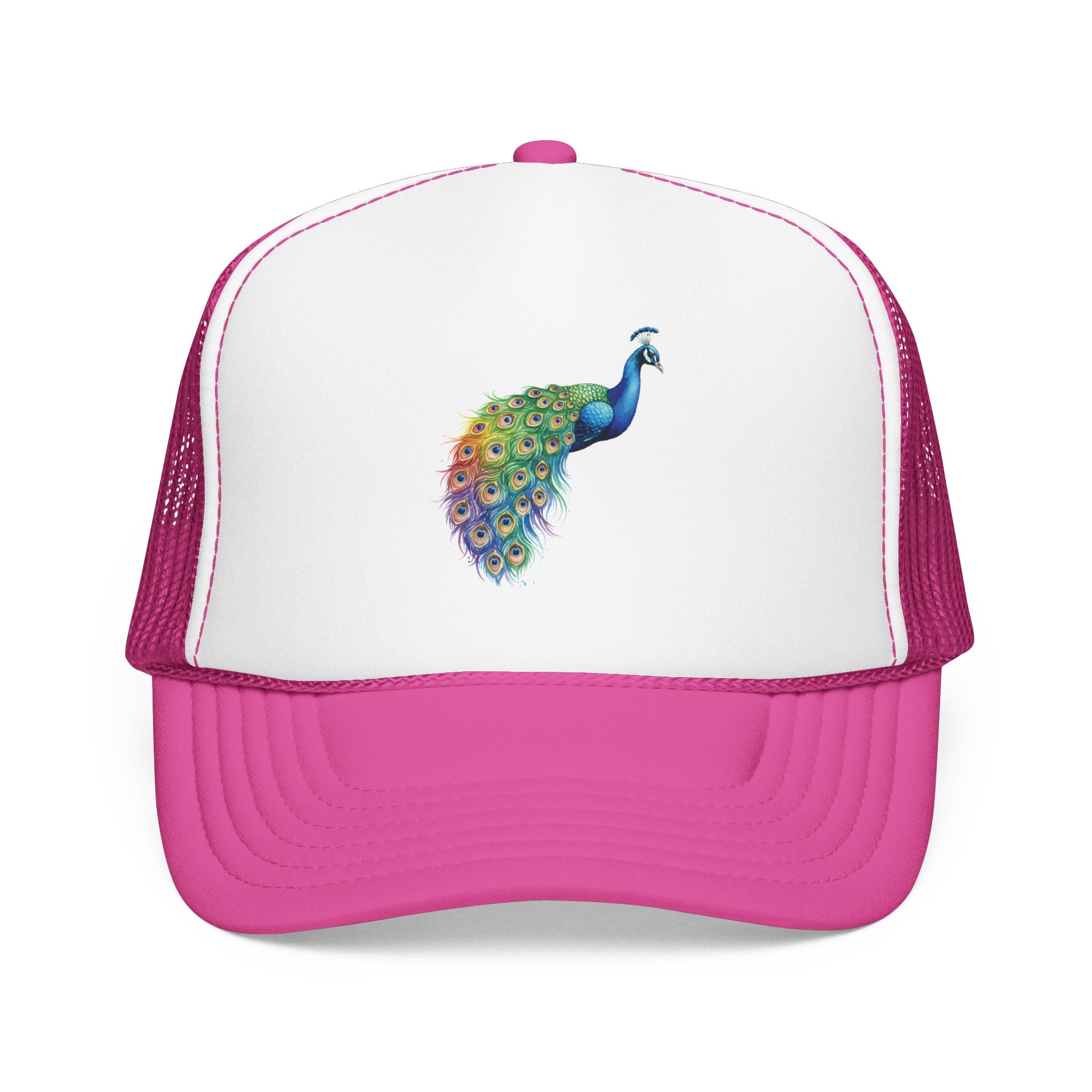 Peacock Trucker Hat.